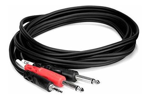 Hosa Cmp-159 3.5 Mm Trs A Doble Cable De Ruptura Estereo De 1