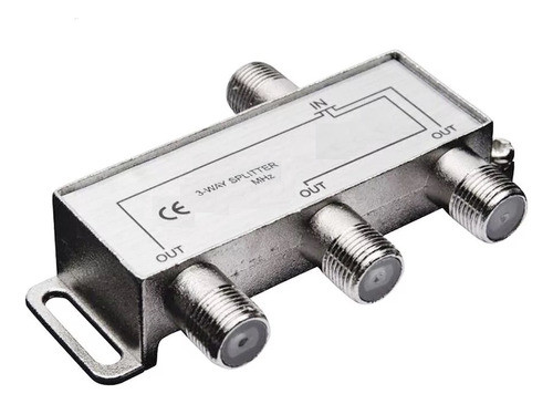 Derivador De Señal 3 Vias 2300 Mhz Para Tv Directv 0