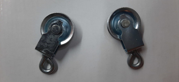 Roldana Galvanizada De 25mm X 120 Unidades. 1