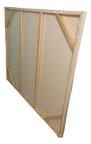 Bastidor Con Lienzo Imprimado 100% Algodón 90x120cms- 380grs 1