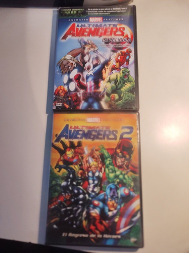 Avengers Ultimate La Película, 2 Dvds Hulk Capitán America 0