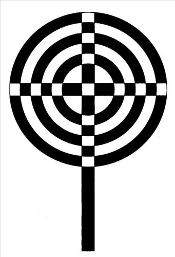 Gráficos En Cartulina Cristal Sublimada Radiestesia 20x20cms 0
