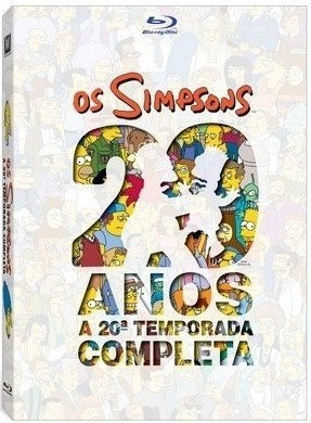 Blu-ray Os Simpsons 20 Anos - 20ª Temp - Original E Raro 0