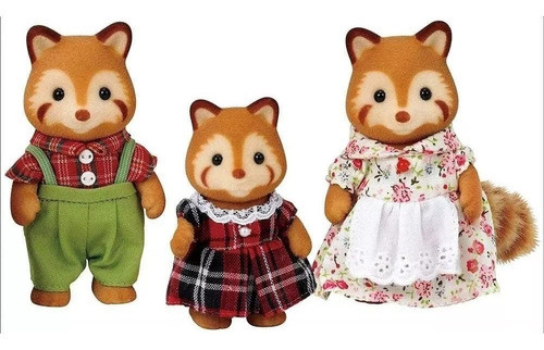 Familia De Panda Rojo - 5215 - Sylvanian Families 1