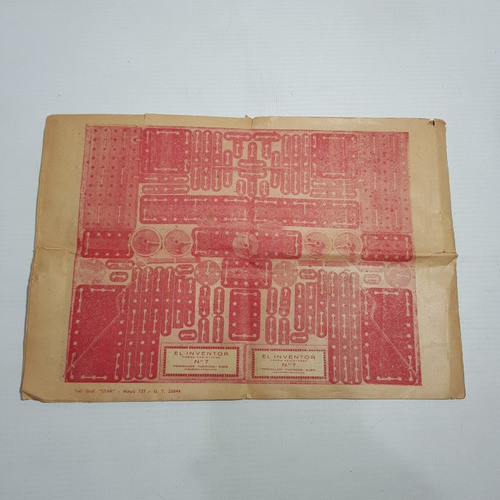 Antiguo Catálogo El Inventor Modelos Para Juguetes Mag 60639 1