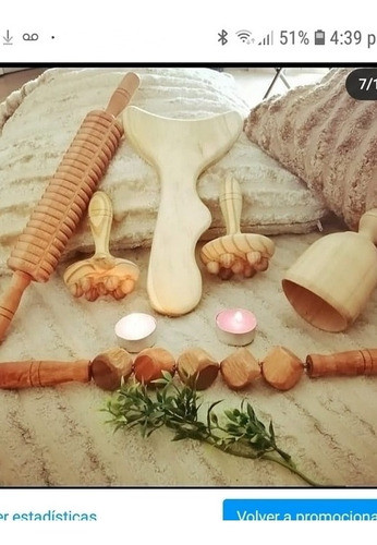 Maderoterapia, Venta Solos O Kit Talleres. 1