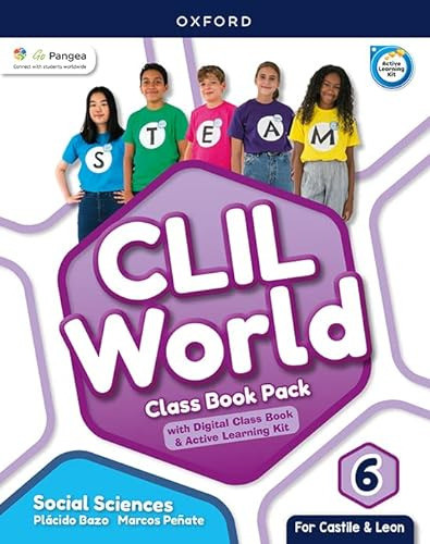 Social Science 6 Coursebook Clil World Castilla Y Leon 2023 0
