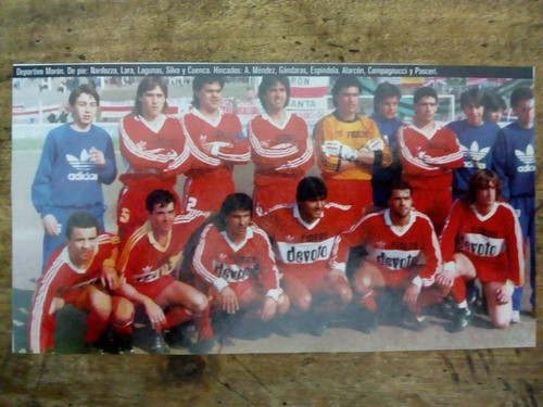 Recorte Deportivo Morón Año 1990-1991 0