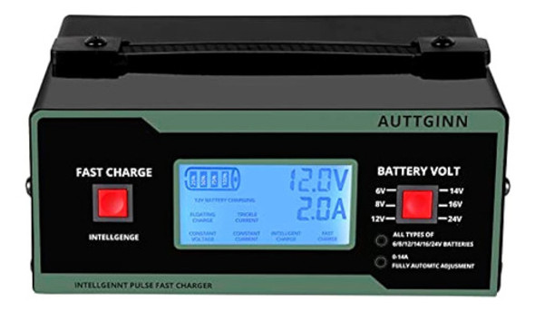Cargador De Batería De 6/8/12/14/16/24v 0-10a, 1