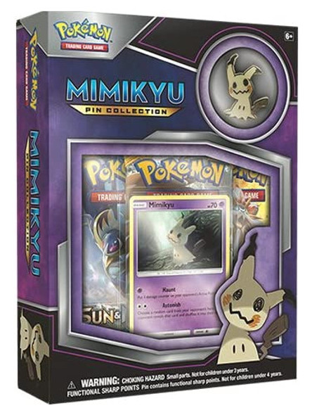 Pokemon Tcg: Caja Mimikyu Premium De Colección Con Un Pin . 0
