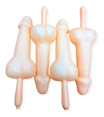 Maracas Grandes Miembro Sexy Plastica X4u Cotillon Carioca 0