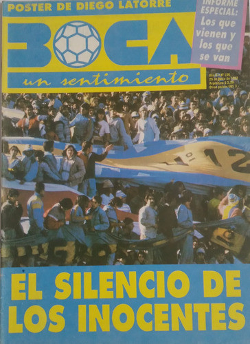Boca Un Sentimiento 106 Belgrano 1 Boca 0 , Año 1992 0