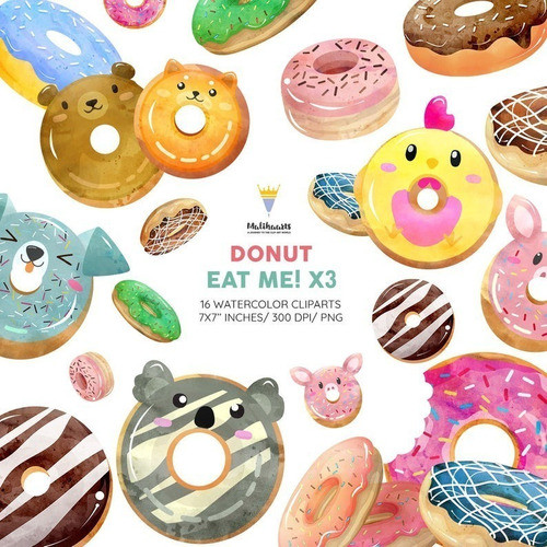 Cliparts Imagenes Png Donuts Donas M13 1