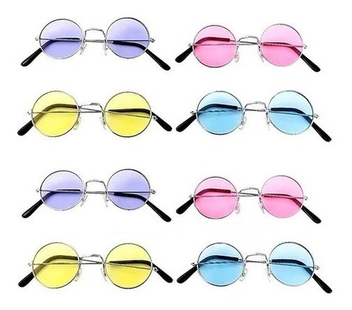 Lentes Lennon De Noche Fiestas Cotillón 0