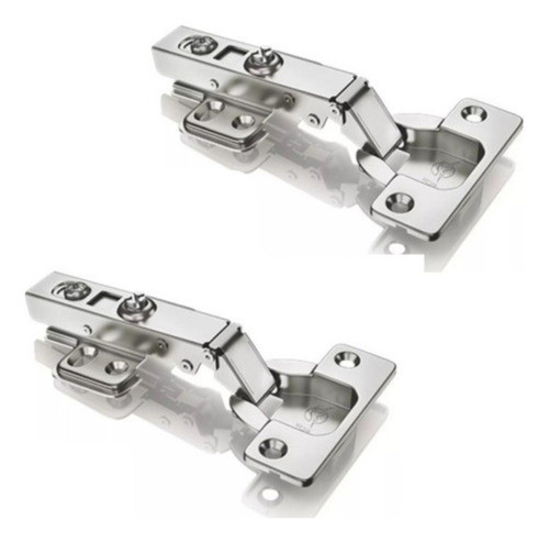 Kit 2 Dobradiça Porta Armário Cozinha Movéis 35mm Amortecedo 0