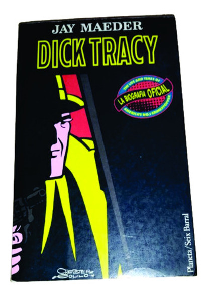 Dick Tracy Libro La Biografia Oficial Jae Maeder - 1990 0