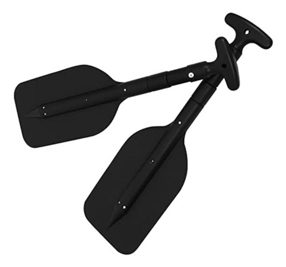Lioobo 2pcs Telescopic Kayak Paddle Rafting Boat 0