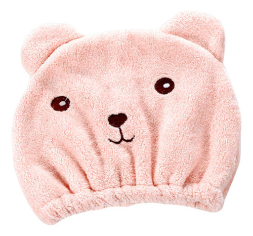 2 Touca De Cabelo Seco Absorvente Macio, Envoltório De Rosa 1