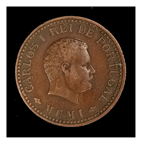 India Portuguesa 1/8 Tanga 1901 Mb Km 14 1