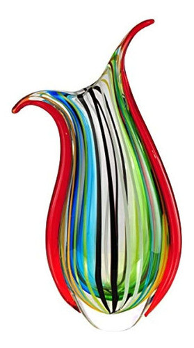 Jarrón De Cristal De Dale Tiffany Cambay Art 0