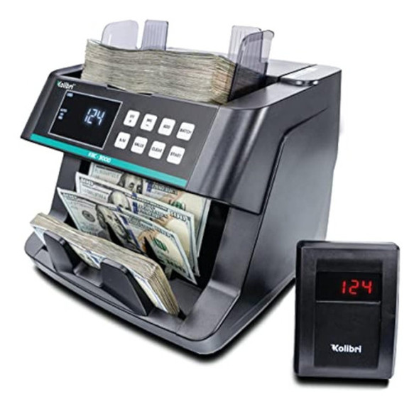 Kolibri Contador De Dinero Kbc-3000 Con Detección 0