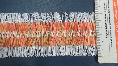 Fleco Doble Montado, Base Blanco, Centro Multicolor 0