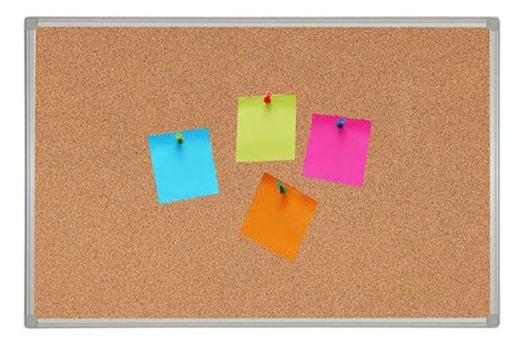 Pizarra Cartelera Corcho 60x90cm. Clase A  Serviciopapelero 0