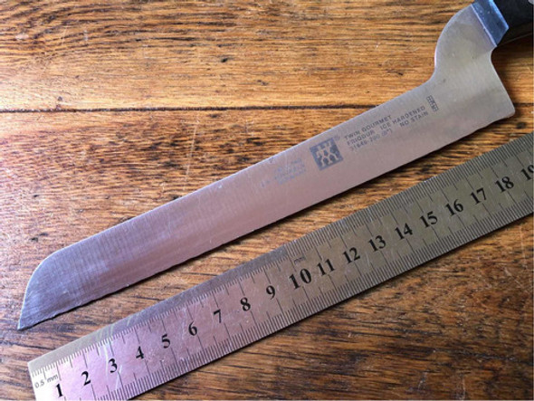 Cuchillo Para Queso Alemán Henckels Solingen 20 Cm Hoja Usad 1