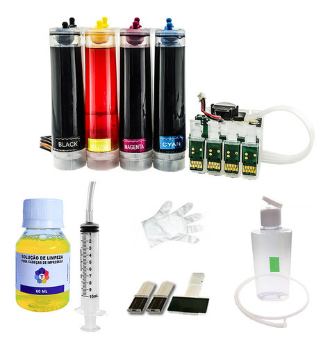 Bulk Ink Para Epson Xp214 Xp401p204 Tinta Sublimática Mizink 0