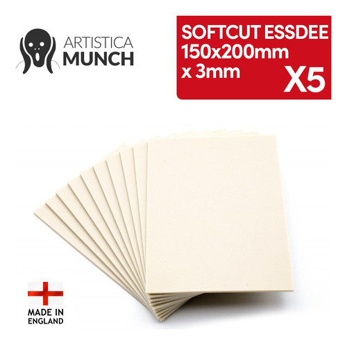 Softcut 150x200mm X 3mm Essdee X 5 Unidades 0