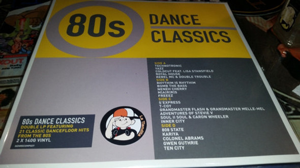 80s Dance Classics (2x140g Black Vinyl) Doble Europe 2022 0