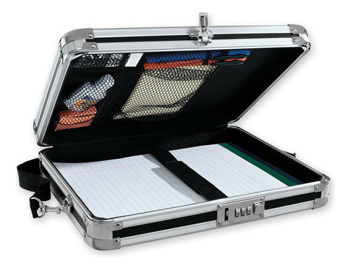 Maleta Organizadora C/prancheta Segredo Numérico Pto Vaultz 0