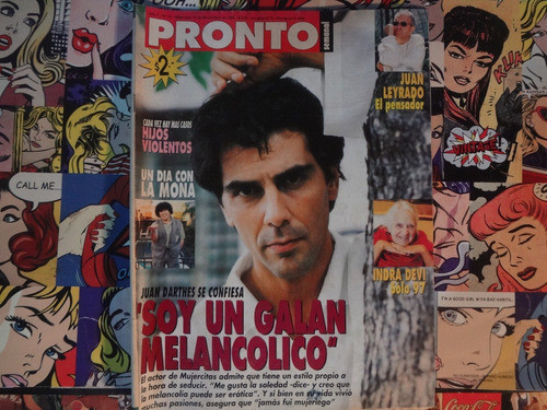 Revista Pronto 1996 Juan Darthes Mona Jimenez Pradon 0