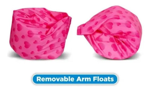 Bóia Bebê Colete Salva Vidas Rosa Natação Piscina Praia Mar 1