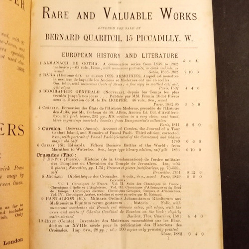 Catálogo Antíguo Libro Ciencias Ocultas Magia Alquimia 1903 1