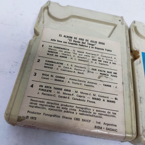 Cassette Cartucho Magazine 8 Vintage X2u. Tango Oportunidad 1