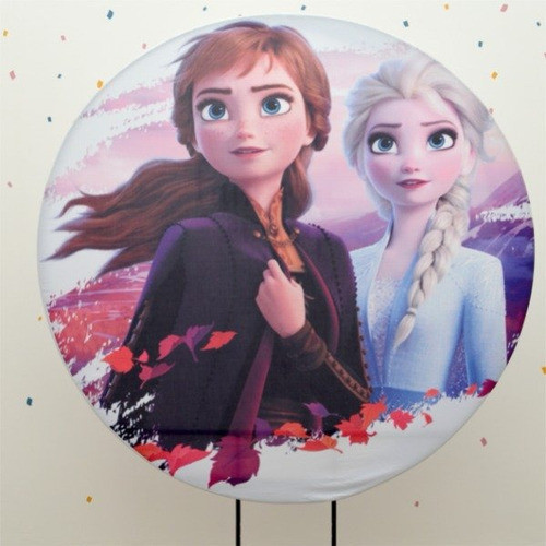 Funda De 160cm- Tela Sublimada Para Fondo Circular 1