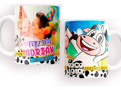 Plantillas Sublimar Tazas La Vaca Lola Infantiles Niños 0