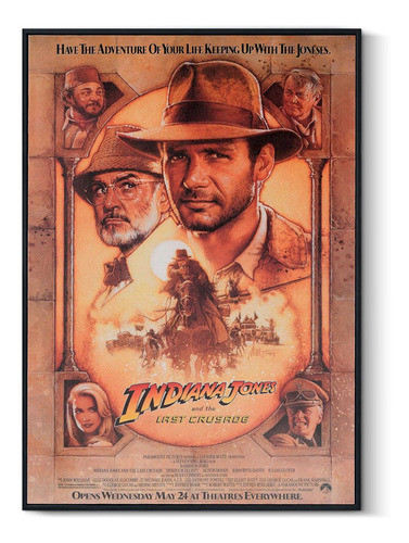 Poster Afiche Indiana Jones 60x90 - Solo Lámina 0