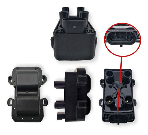 Kit Cables+bujias+bobina Renault Sandero 1.6 8v (k7m) 1