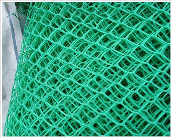 Malla Cerco Tejido Verde Plástico 1 M Alto - Bobina X 50 M 1