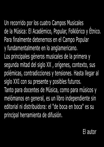 Síntesis De La Música Popular. Por Jorge Ariel Amuchategui. 1