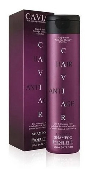 Shampoo Cabellos Secos Castigados 260ml Caviar- Fidelite X 3 0 Shampoo Cabellos Secos Castigados 260ml Caviar- Fidelite X 3 0