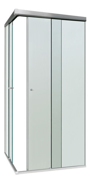 Box P/ Banheiro Vidro Cristal Incolor 8mm Temperado Blindex 0