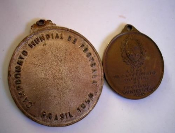 Uruguay 1930 1950 Futbol Medallas Maracana - Campeon Mundial 1