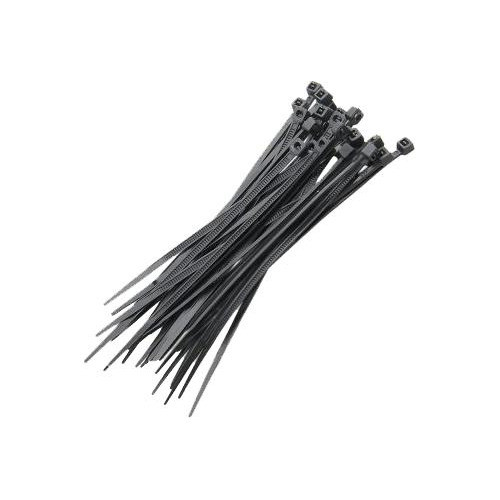 Abracadeira De Nylon 2,5x60mm Preta Pacote 100 Pecas 0