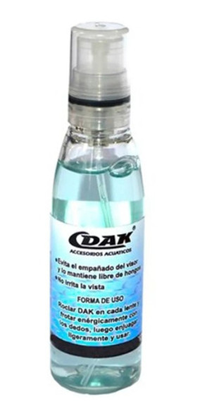 Líquido Antifog Dak Antiempañante Antiparras Luneta 0