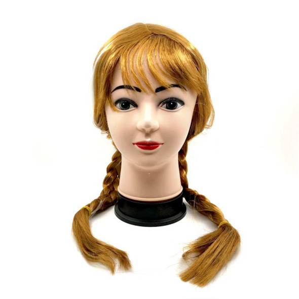 Peluca Ana Con Trenzas Disfraz Cotillon Halloween Nostalgia 0 Peluca Ana Con Trenzas Disfraz Cotillon Halloween Nostalgia 0