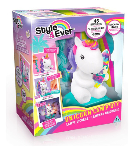 Unicornio Lámpara Diy - Unicorn Lamp Diy - Style 4 Ever 0