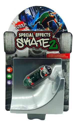 Rampa Grande Más Patineta De Dedo De Juguete 0